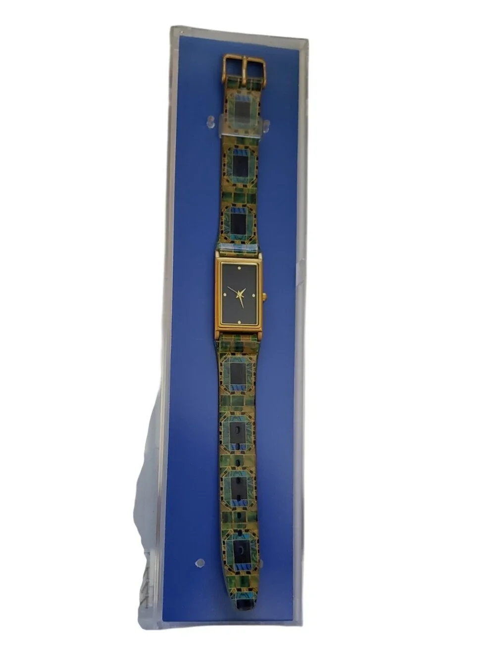 VIntage Metropolitan Museum of Art (MMA) Tiffany Inland Tile Mosaic Watch
